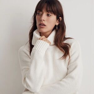 Madewell NWT Sadler Turtleneck Sweater 110$ Size XS